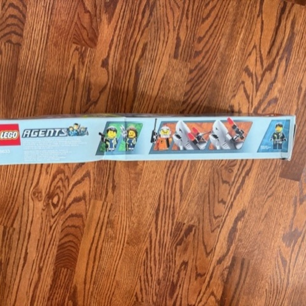 Lego Mission 4: Speedboat Rescue 8633 Agents Minifigure Building Set Box Damage - Picture 6 of 10